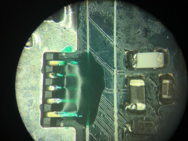 замена разъёма microUSB