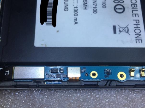 Ремонт телефона Samsung GT-N71000 не работает микрофон! 