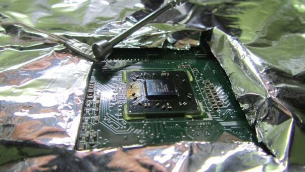 Замена северного моста Asus K50AB 216-0674026
