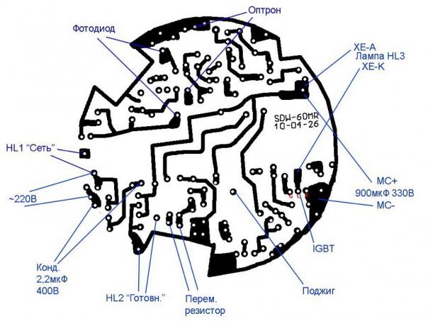 Ремонт фотовспышки Вебер 