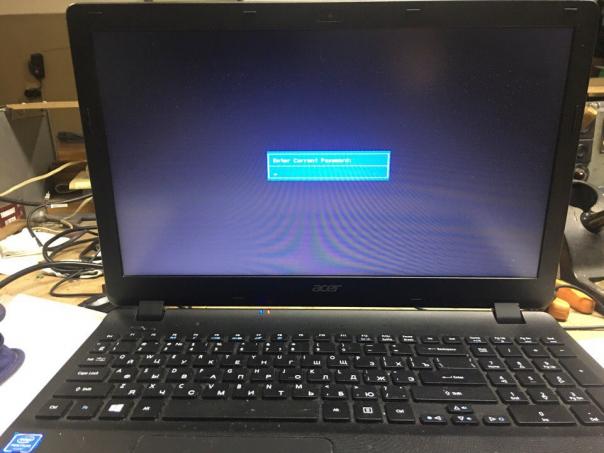 Acer Extensa 2519 N15w4 пароль BIOS 12345