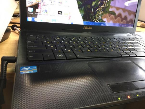Asus x54h - замена разъёма питания (зарядки)