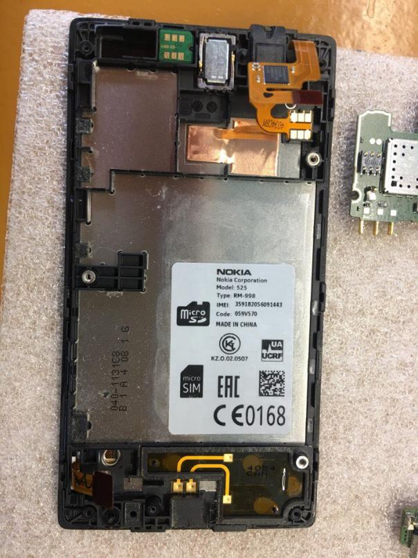 Nokia 525 - замена тача... просто фото