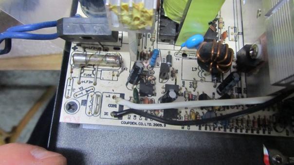 Ремонт блока питания Gigabyte GE-C500P-C2 - первичная цепь UC3842