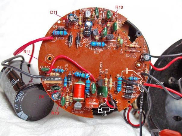 Ремонт фотовспышки Вебер 