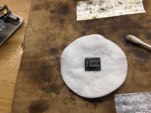 ZTE Blade L3 пропадает изображение и идут полосы - отвал CPU / EMMC