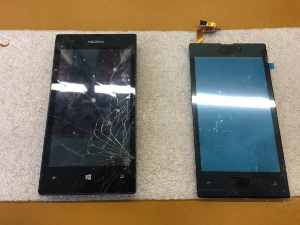 Nokia 525 - замена тача... просто фото