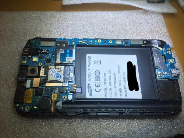 Ремонт телефона Samsung GT-N71000 не работает микрофон! 