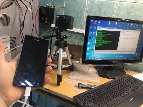 Ремонт шлейфа дисплея Lenovo p70 
