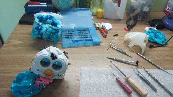Ремонт детской игрушки Furby BOOM, не двигается и отключается! Ремонт детской игрушки Furby BOOM, не двигается и отключается!