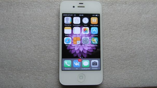 Ремонт телефона iPhone 4s - замена кнопки Home