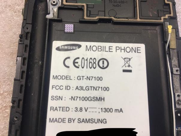 Ремонт телефона Samsung GT-N71000 не работает микрофон! 