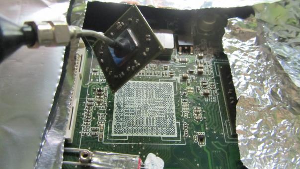 Asus K72D - замена северного моста Asus K72D - замена северного моста