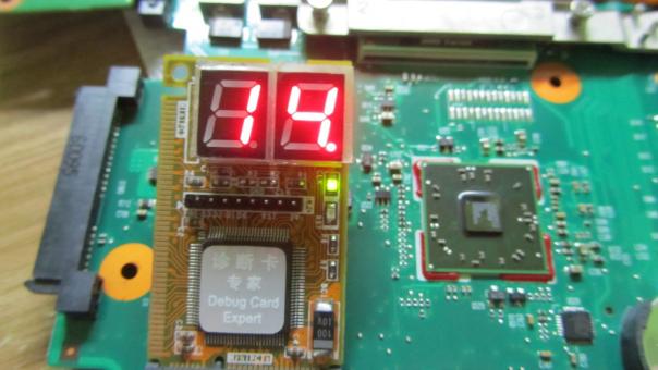 пост карта на HP compaq 615 - дохлый север VS дохлый BIOS