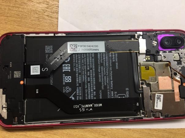 Xiaomi redmi note 7 m1901f7g - утопленник