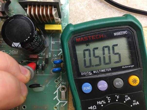 Ремонт телевизора Витязь 32 LCD 831-4DP нет дежурки!