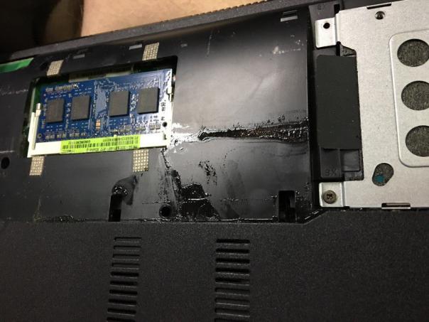 Asus x54h - замена разъёма питания (зарядки)